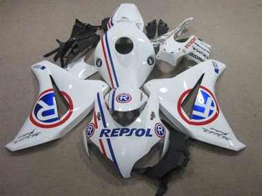 2008-2011 Honda CBR1000RR Motorcycle Fairings - White Red Blue Repsol UK Manufacturers