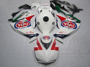 2012-2016 Honda CBR1000RR Motorcycle Fairings - White Red Blue Green PATA UK Manufacturers