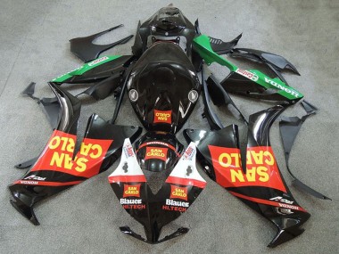 2012-2016 Honda CBR1000RR Motorcycle Fairings - Red Green Yellow Glossy Black San Carlo UK Manufacturers