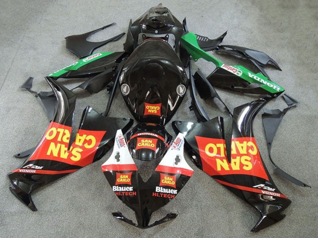 2012-2016 Honda CBR1000RR Motorcycle Fairings - Red Green Yellow Glossy Black San Carlo UK Manufacturers