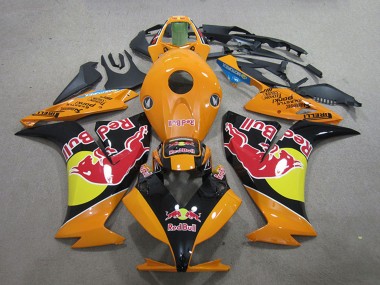 2012-2016 Honda CBR1000RR Motorcycle Fairings - Orange Yellow Glossy Black Red Bull UK Manufacturers