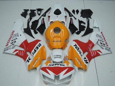 2012-2016 Honda CBR1000RR Motorcycle Fairings - White Orange Red Repsol UK Manufacturers