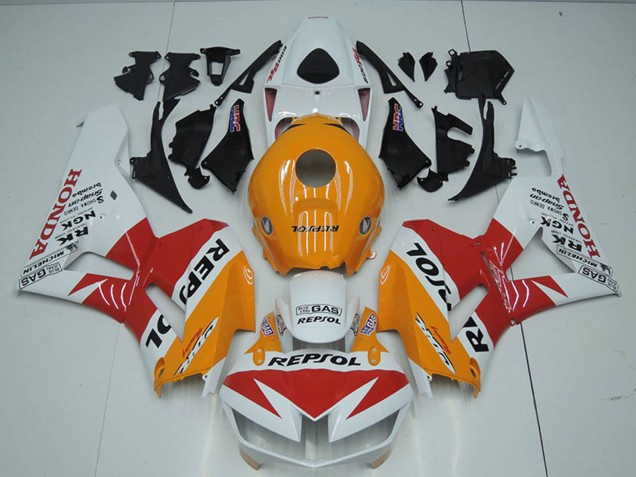 2012-2016 Honda CBR1000RR Motorcycle Fairings - White Orange Red Repsol UK Manufacturers