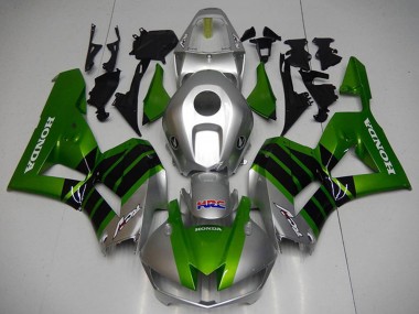 2012-2016 Honda CBR1000RR Motorcycle Fairings - Silver Green Glossy Black HRC UK Manufacturers