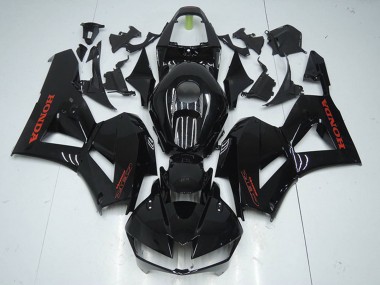 2012-2016 Honda CBR1000RR Motorcycle Fairings - Glossy Black Red Decal UK Manufacturers