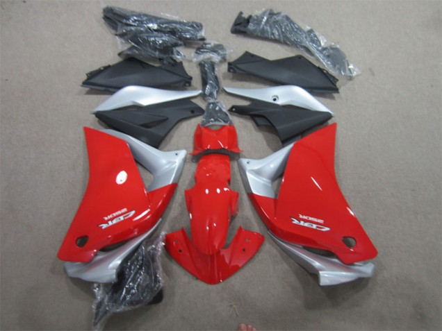 2011-2016 Honda CBR125R Motorcycle Fairings - Silver Red Matte Black UK Manufacturers