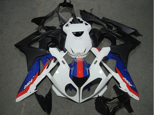 2003-2004 Honda CBR600RR Motorcycle Fairings - White Red Blue Matte Black UK Manufacturers
