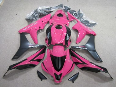 2007-2008 Honda CBR600RR Motorcycle Fairing Kits - Pink Matte Black UK Manufacturers
