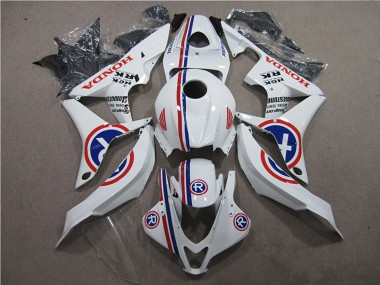 2007-2008 Honda CBR600RR Motorcycle Fairings - White Blue Red R UK Manufacturers