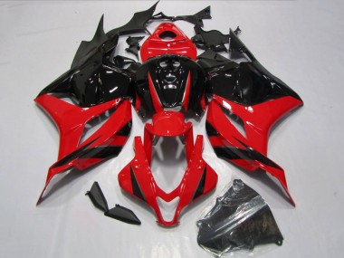 2009-2012 Honda CBR600RR Motorcycle Fairings Kits - Red Glossy Black UK Manufacturers