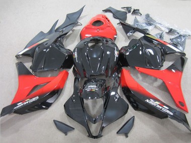 2009-2012 Honda CBR600RR Bike Fairings - Red Glossy Black UK Manufacturers