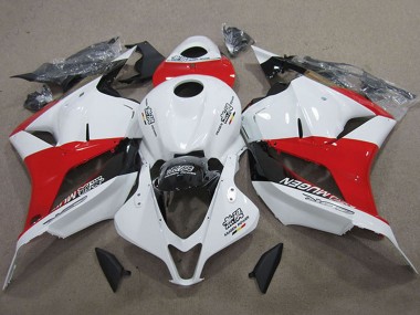 2009-2012 Honda CBR600RR Motorcycle Fairings Kits - White Red Glossy Black UK Manufacturers