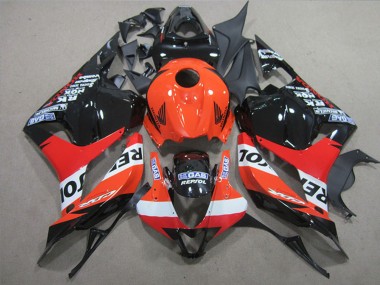 2009-2012 Honda CBR600RR Full Motorcycle Fairings - Orange White Red Glossy Black Repsol UK Manufacturers