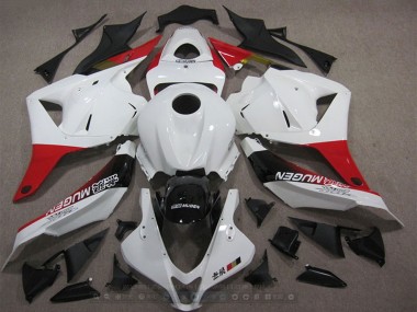 2009-2012 Honda CBR600RR Motorcycle Fairings - White Red Glossy Black Mugen UK Manufacturers