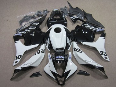 2009-2012 Honda CBR600RR Motorcycle Fairing Kits - White Glossy Black Repsol UK Manufacturers