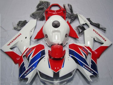 2013-2023 Honda CBR600RR Bike Fairings - White Red Blue HRC UK Manufacturers