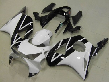 2002-2003 Honda CBR900RR 954 Motorcycle Fairing - White Glossy Black UK Manufacturers