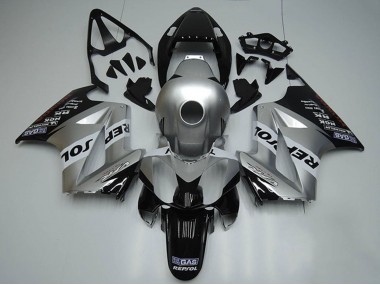 2002-2013 Honda VFR 800 Motorcycle Fairings - Silver White Glossy Black Repsol UK Manufacturers