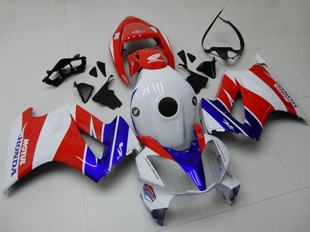 2002-2013 Honda VFR 800 Motorcycle Fairings - White Red Blue UK Manufacturers
