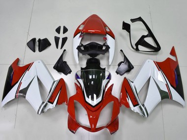 2002-2013 Honda VFR 800 Motorcycle Fairings - White Red Glossy Black UK Manufacturers