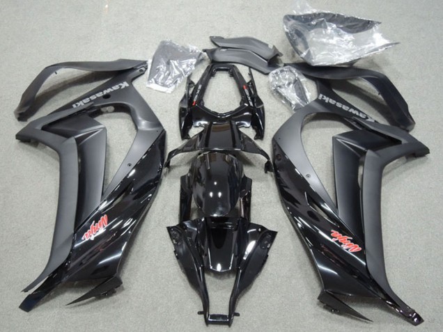 2011-2015 Kawasaki ZX10R Motorcycle Fairings - Glossy Black Matte Black Red Ninja UK Manufacturers
