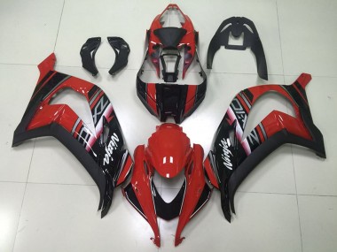 2016-2020 Kawasaki ZX10R Motorcycle Fairings - Maroon Red Glossy Black White UK Manufacturers