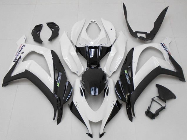 2016-2020 Kawasaki ZX10R Motorcycle Fairings - White Black Green UK Manufacturers