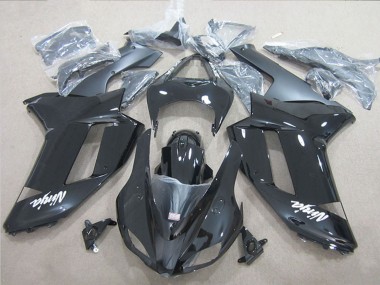 2007-2008 Kawasaki ZX6R Motorcycle Fairings - Black Ninja UK Manufacturers