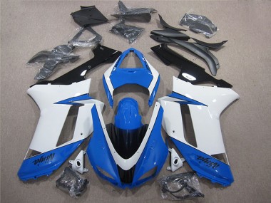 2007-2008 Kawasaki ZX6R Motorcycle Fairing Kits - Black UK Manufacturers