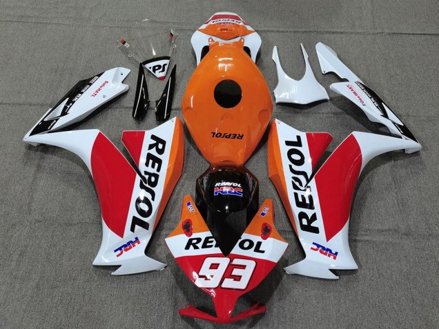2012-2016 Honda CBR1000RR Motorcycle Fairings - White Orange Red Glossy Black HRC Repsol 93 UK Manufacturers