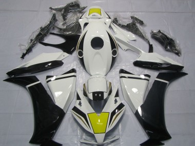 2012-2016 Honda CBR1000RR Motorcycle Fairing - White Yellow Glossy Black UK Manufacturers