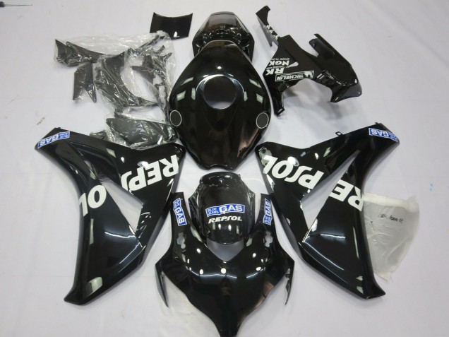 2008-2011 Honda CBR1000RR Motorcycle Fairings - Glossy Black Blue White Repsol UK Manufacturers