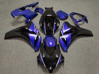 2008-2011 Honda CBR1000RR Motorcycle Fairing - Blue Glossy Black UK Manufacturers