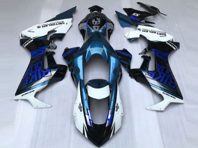 2017-2023 Honda CBR1000RR Motorcycle Fairing - White Blue Glossy Black UK Manufacturers