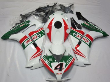 2012-2016 Honda CBR1000RR Motorcycle Fairings - White Red Green Castrol 4 UK Manufacturers