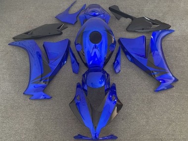 2012-2016 Honda CBR1000RR Motorcycle Fairing Kits - Blue Glossy Black UK Manufacturers