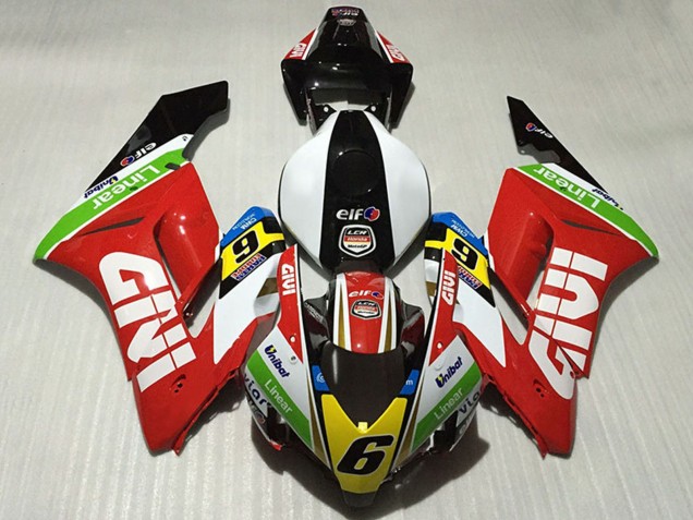 2004-2005 Honda CBR1000RR Motorcycle Fairings - White Red Green Yellow Glossy Black Givi 6 UK Manufacturers