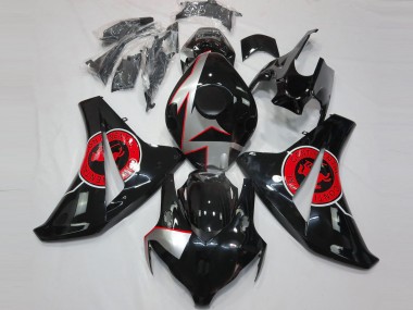2008-2011 Honda CBR1000RR Motorcycle Fairings - Silver Red Glossy Black UK Manufacturers