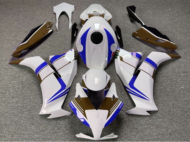 2012-2016 Honda CBR1000RR Motorcycle Fairings - White Blue Brown UK Manufacturers