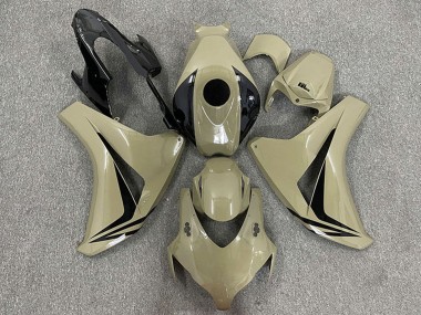 2008-2011 Honda CBR1000RR Motorcycle Fairings - Desert Tan Glossy Black OEM Style UK Manufacturers