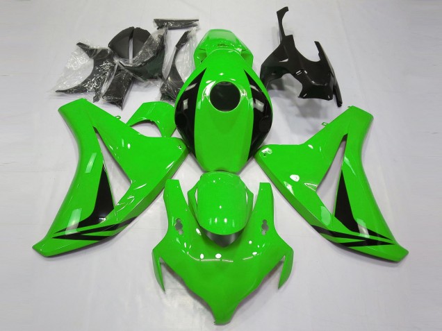2008-2011 Honda CBR1000RR Motorcycle Fairings - Green Glossy Black OEM Style UK Manufacturers