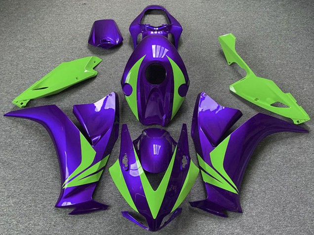 2012-2016 Honda CBR1000RR Motorcycle Fairings - Purple Green UK Manufacturers