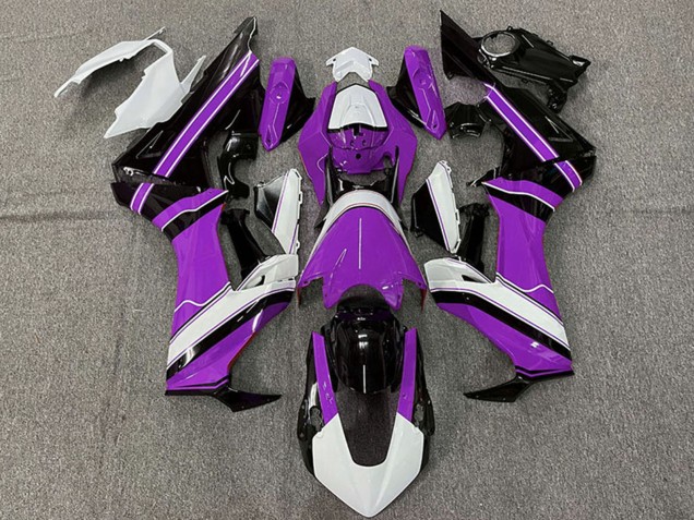 2017-2023 Honda CBR1000RR Motorcycle Fairing - White Purple Glossy Black UK Manufacturers