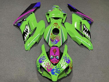 2004-2005 Honda CBR1000RR Motorcycle Fairings - Green Purple Blue Black Shark UK Manufacturers