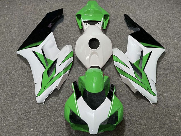 2004-2005 Honda CBR1000RR Motorcycle Fairings - White Green Glossy Black UK Manufacturers