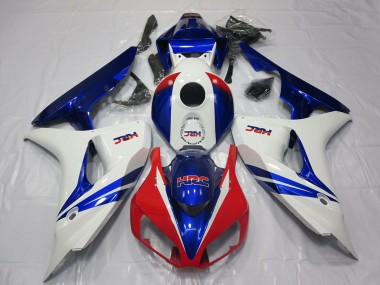 2006-2007 Honda CBR1000RR Motorcycle Fairing - White Red Blue HRC OEM Style UK Manufacturers