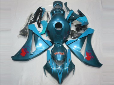 2008-2011 Honda CBR1000RR Motorcycle Fairings - Teal Blue Red UK Manufacturers
