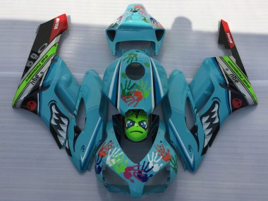 2004-2005 Honda CBR1000RR Motorcycle Fairings - Blue Green Black Red Shark UK Manufacturers