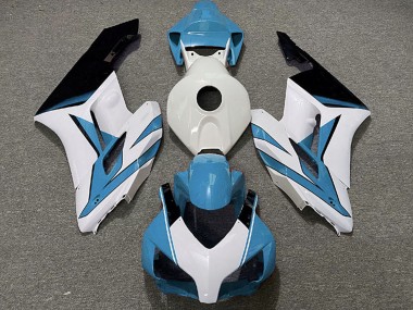 2004-2005 Honda CBR1000RR Motorcycle Fairings - Light Blue White Glossy Black UK Manufacturers