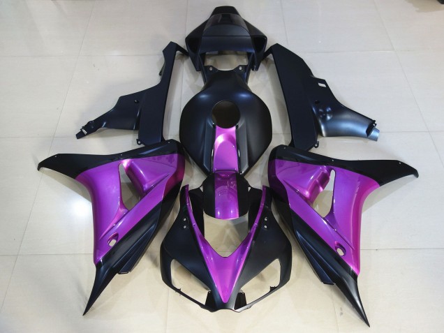 2006-2007 Honda CBR1000RR Motorcycle Fairings - Purple Matte Dark Blue UK Manufacturers